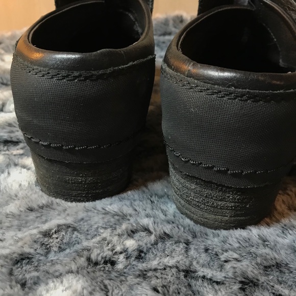 Merrell Shiloh Leather Slip on Clogs Boots Black - Picture 6 of 7